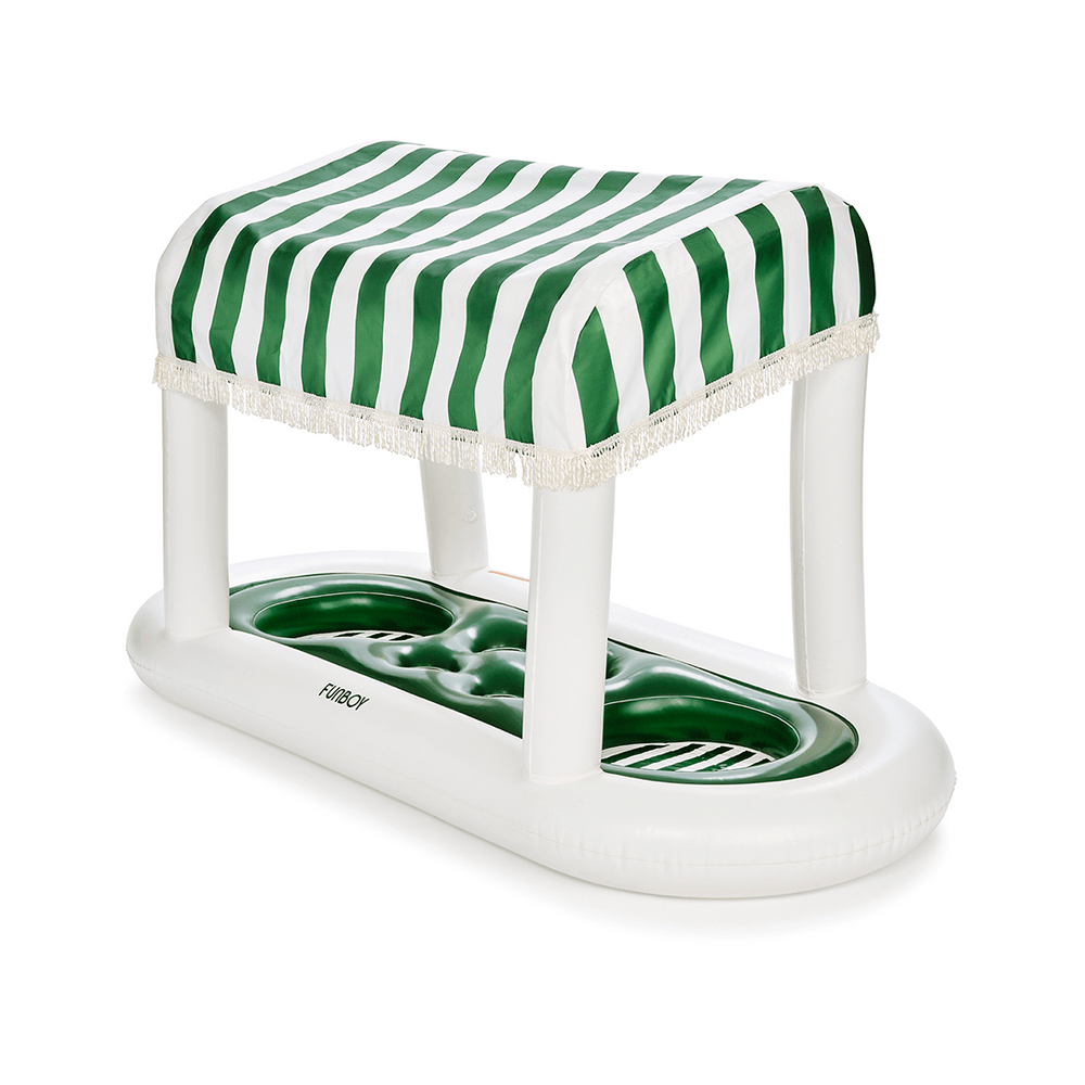 FUNBOY Green Floating Cabana Bar