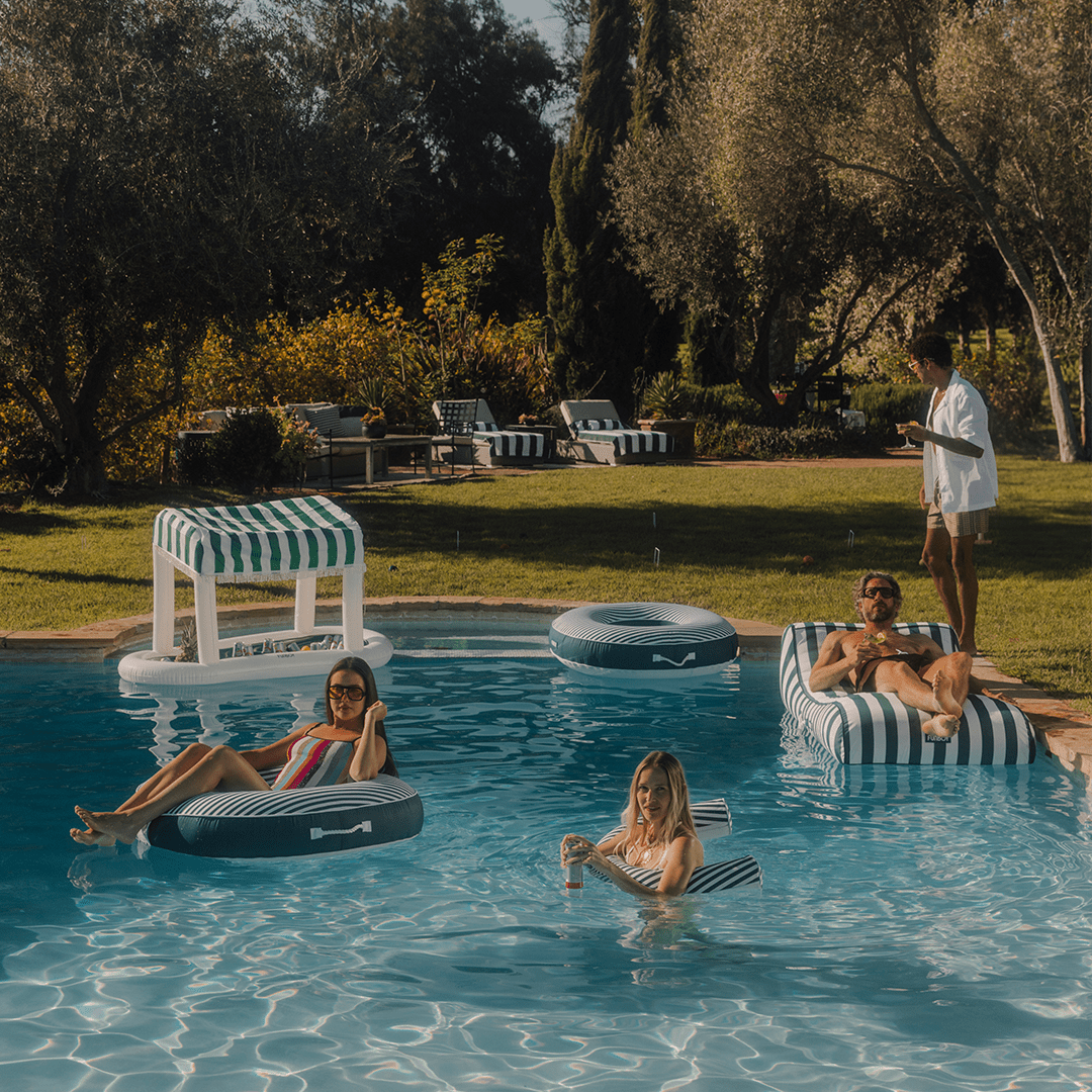 FUNBOY Green Floating Cabana Bar