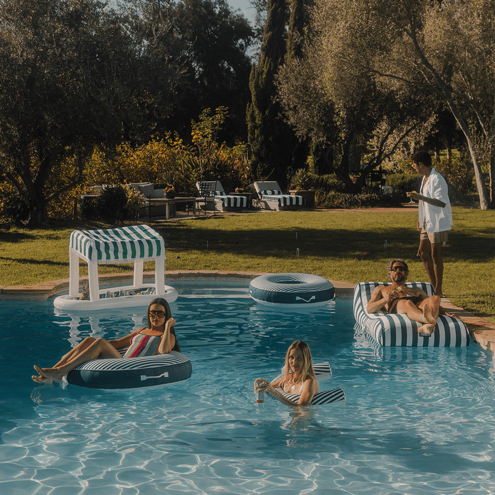 FUNBOY Green Floating Cabana Bar