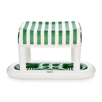 FUNBOY Green Floating Cabana Bar