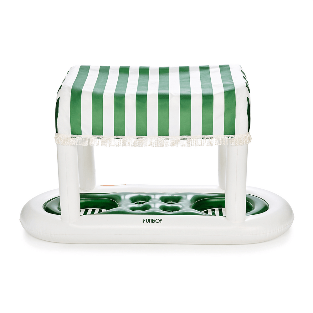 FUNBOY Green Floating Cabana Bar