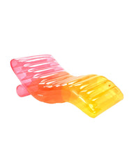 FUNBOY Clear Rainbow Chaise Lounger Pool Float